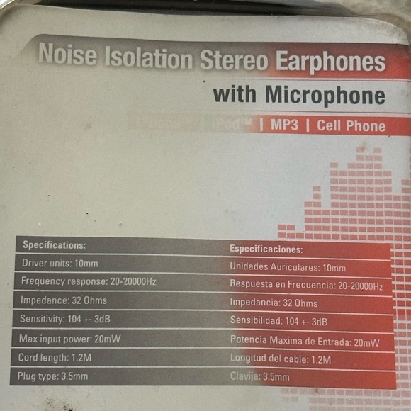 Audiology Earbuds Noise Isolation Headphones - Picture 3 of 3